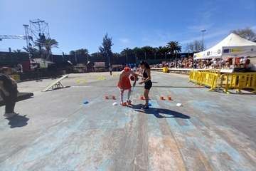 Carrera de Tacones del Carnaval de Telde 2023/TA e Ildefonso Rodríguez.